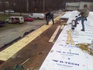 Tennessee Roofing and Construction - Commercial Roofing - Murray Printing, Chattanooga, Tennessee  